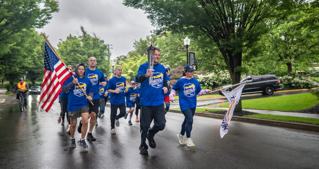 About confidence': Special Olympics holds inaugural Torch Run in